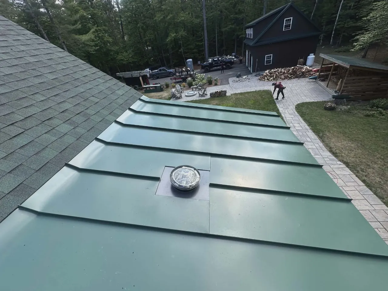 Metal roof repair in Massachusetts