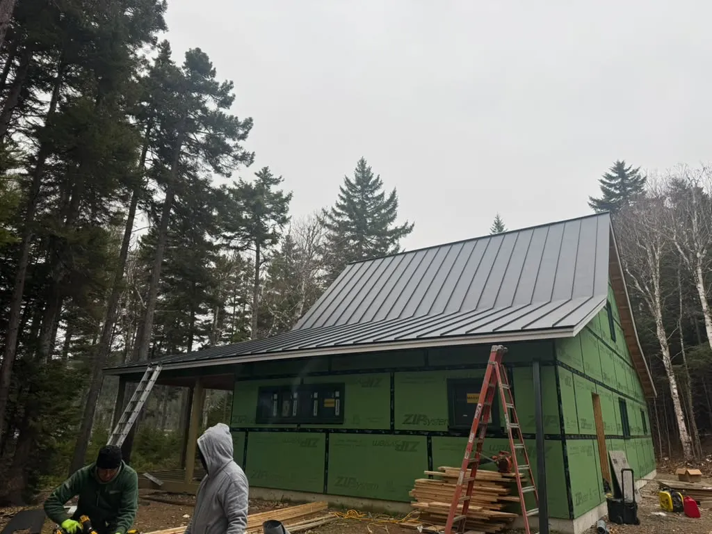 Standing seam metal roofing in Massachusetts
