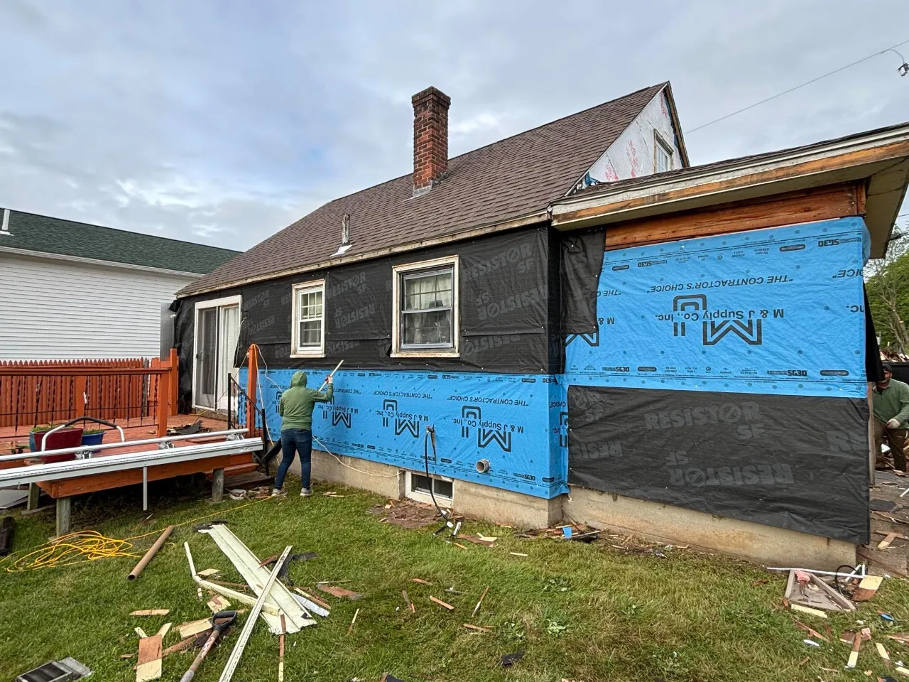Siding project in Massachusetts by WCR Construction Inc