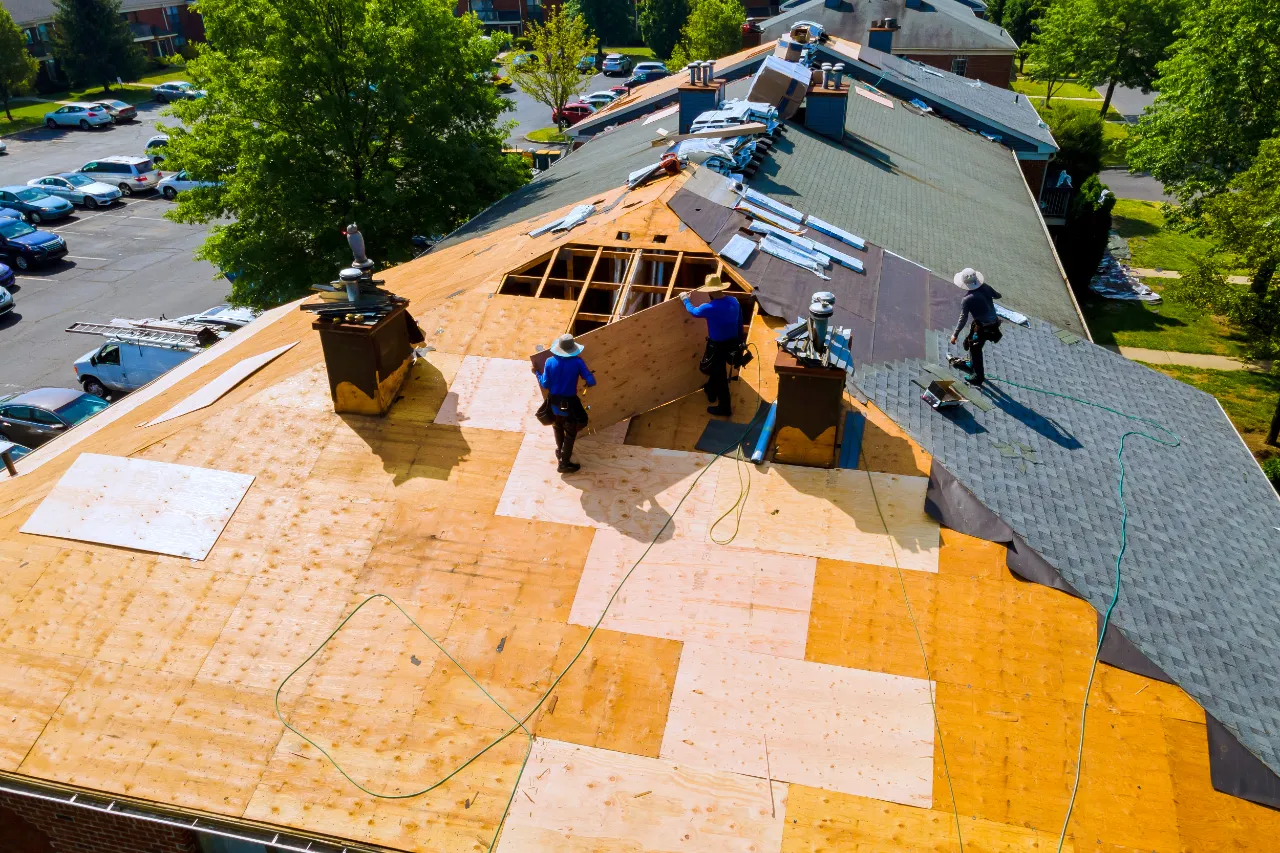 Roof replacement in Massachusetts